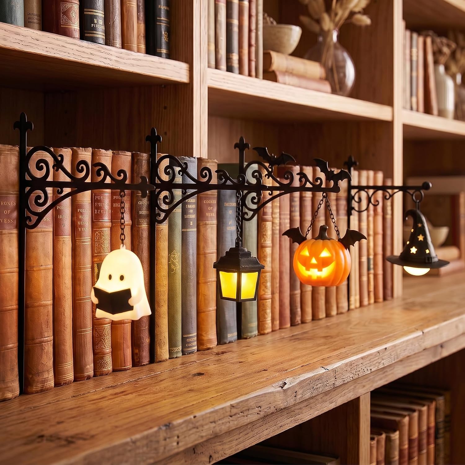 Lighting Decoration Ideas - Lámpara de Librería - Iluminación Decorativa