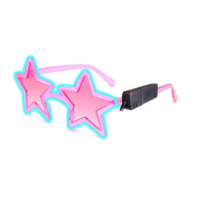 Lighting Visual - Gafas LED brillantes con forma de