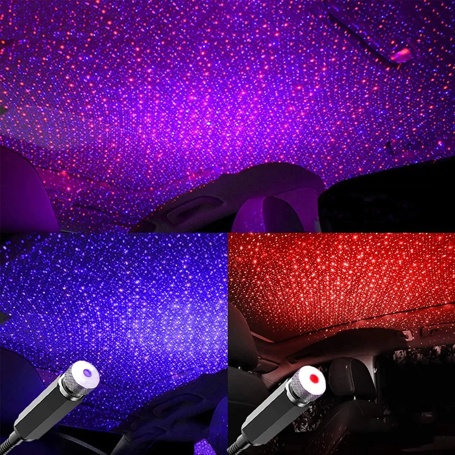 Star Projector Night - Lámpara Proyector de Estrellas LED Romántica