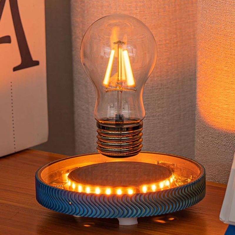 Unique Lighting Decor - Lámpara de Escritorio LED Inalámbrica Flotante