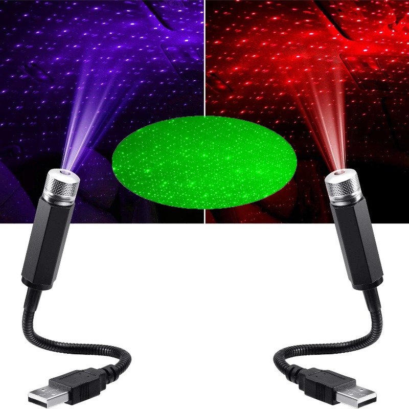 Star Projector Night - Luz LED nocturna de cielo estrellado