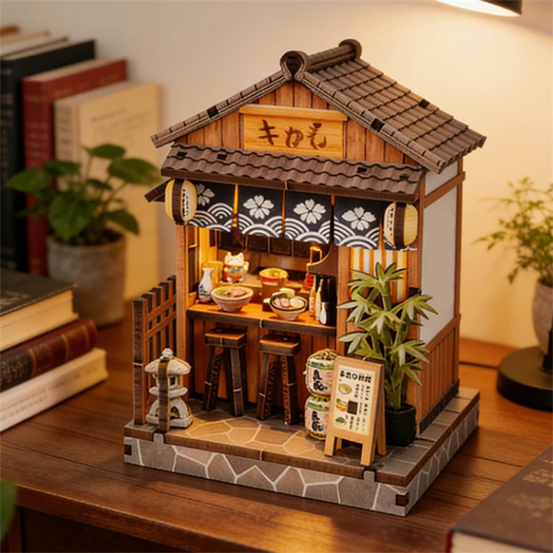 Mini Casa de Madera DIY 2026,  - Japanese Lighting Decor reseña y precio