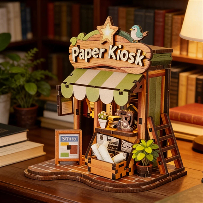 Mini Casa de Madera DIY 2026,  - Japanese Lighting Decor reseña y precio