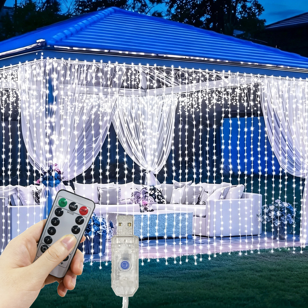 Guirnalda de Luces LED de 3/4/ - Fairy Light Curtain reseña y precio