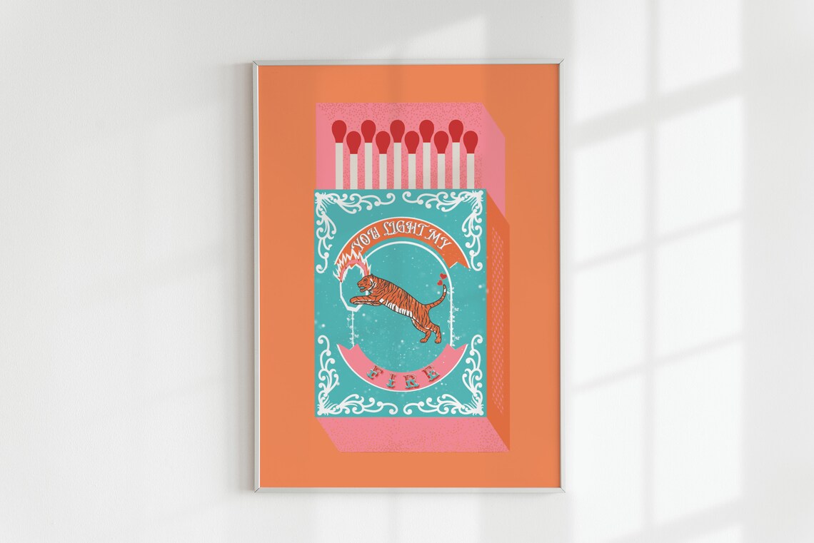 You Light My Fire Orange Match - Lighting Decoration Ideas reseña y precio
