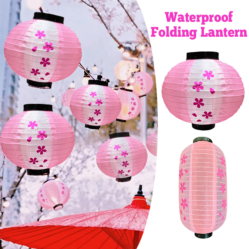 Linterna de flor de cerezo imp - Japanese Lighting Decor reseña y precio