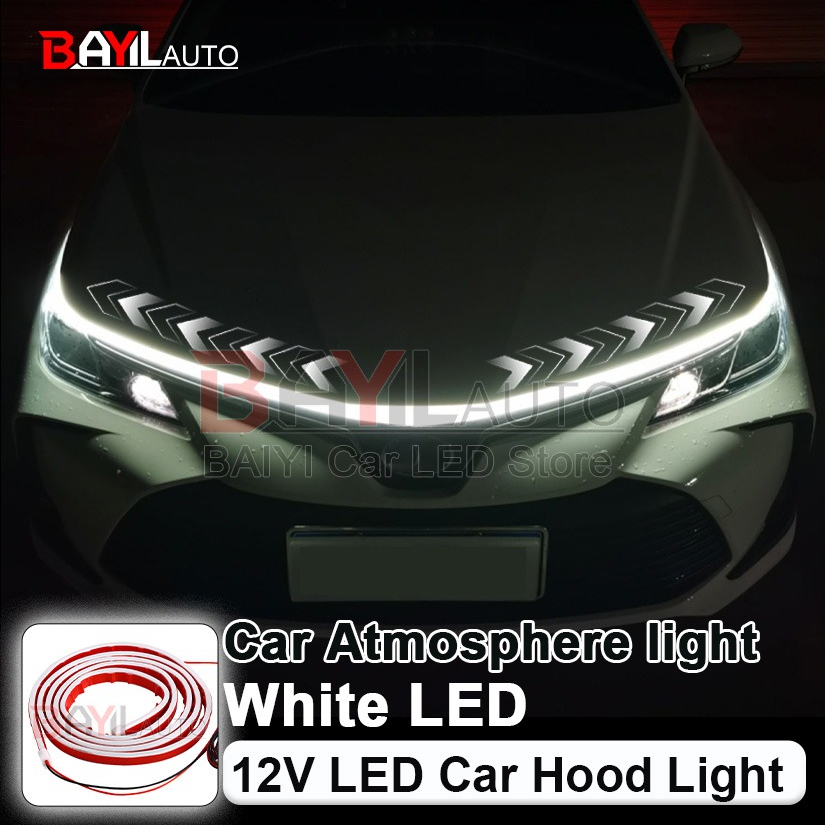 Tira de luces de capó de coche - Lighting Decoration Ideas reseña y precio