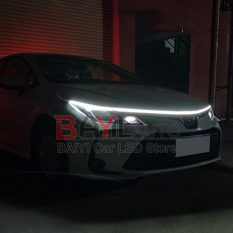 Tira de luces de capó de coche - Lighting Decoration Ideas reseña y precio