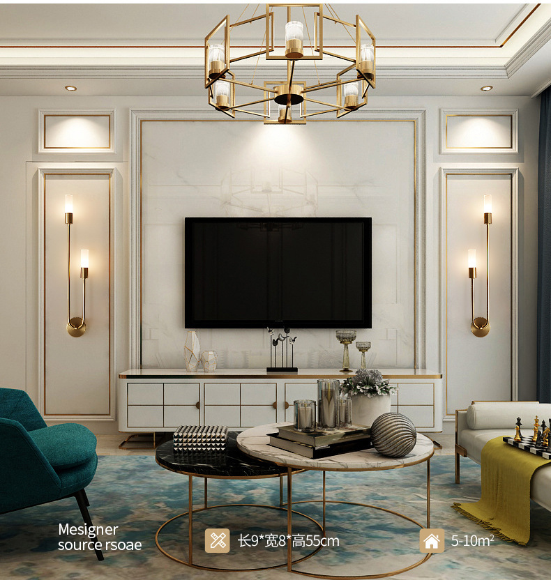 Lámpara de Pared LED Decorativ - Lighting Decor For Living Room reseña y precio