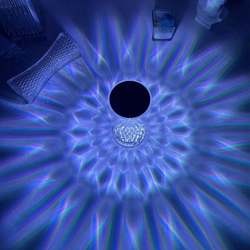 Lámparas de Noche de Cristal p - Lighting Table Decor reseña y precio