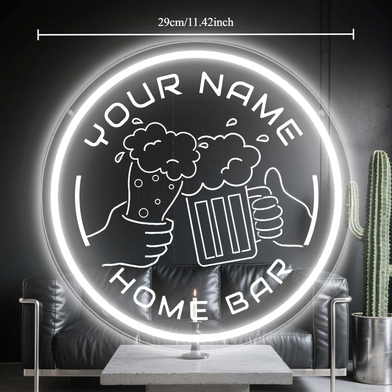 Letrero de neón LED personaliz - Neon Sign Custom Led reseña y precio