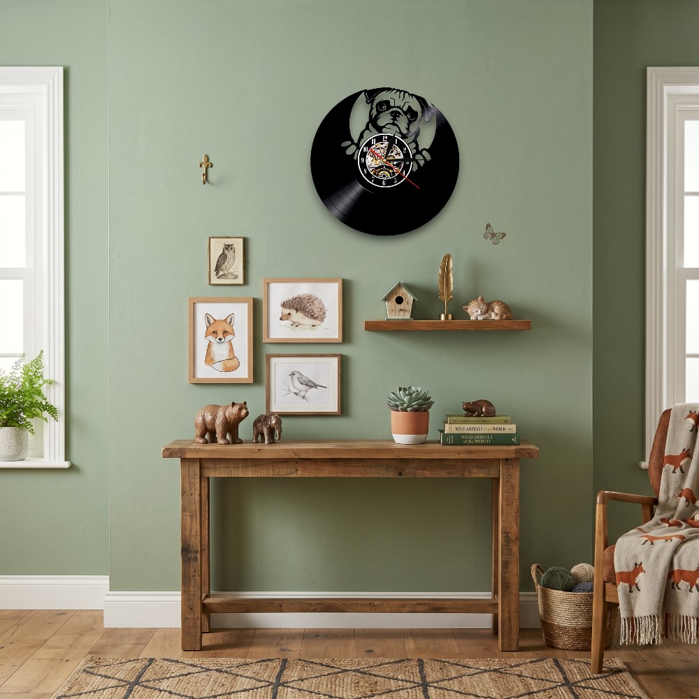 Reloj de Pared de Vinilo con D - Lighting Decor For Living Room reseña y precio