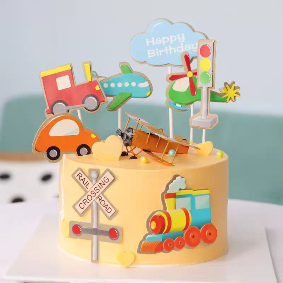8 Piezas de Decoración para Pa - Lighting Mcqueen Birthday Decor reseña y precio