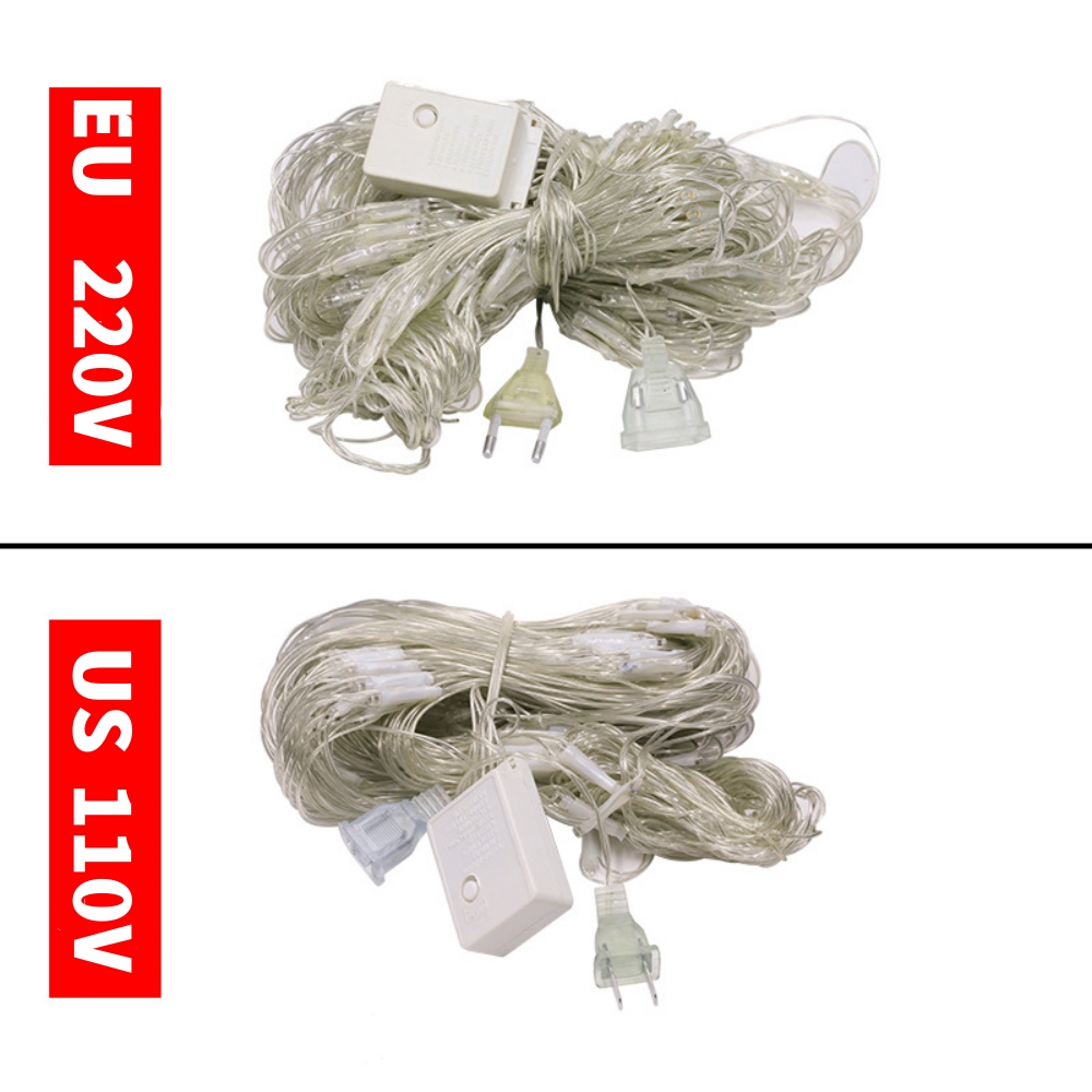 Luz LED de malla de red, 1,5x1 - Fairy Light Curtain reseña y precio