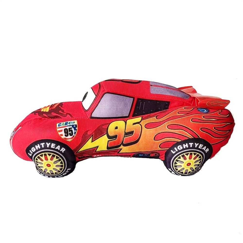 Almohada de felpa de coche Dis - Lighting Mcqueen Birthday Decor reseña y precio