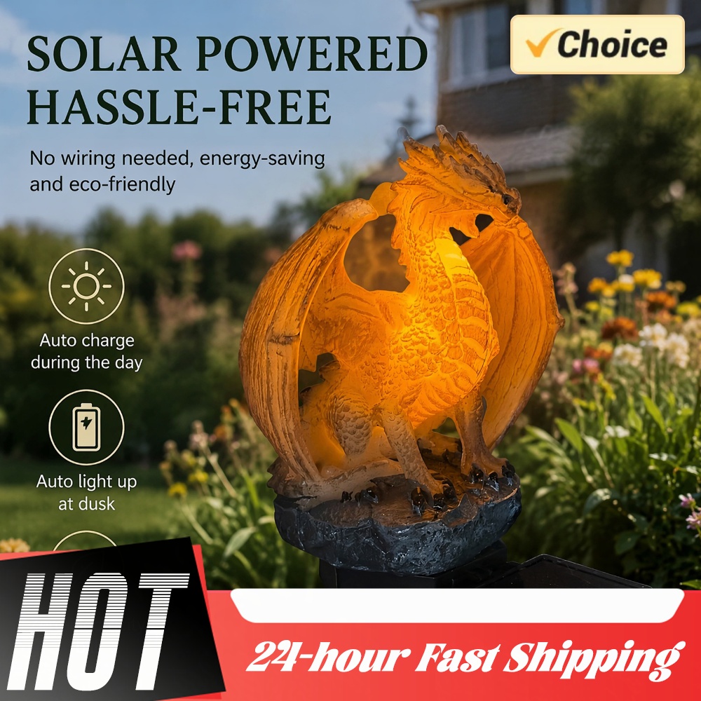 Lámpara Solar de Jardín con Fo - Unique Lighting Decor reseña y precio