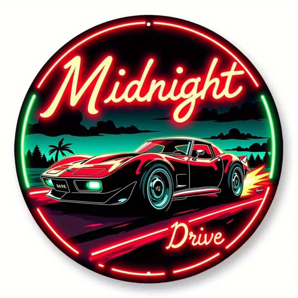 Letrero de coche de neón vinta - Lighting Decoration Ideas reseña y precio