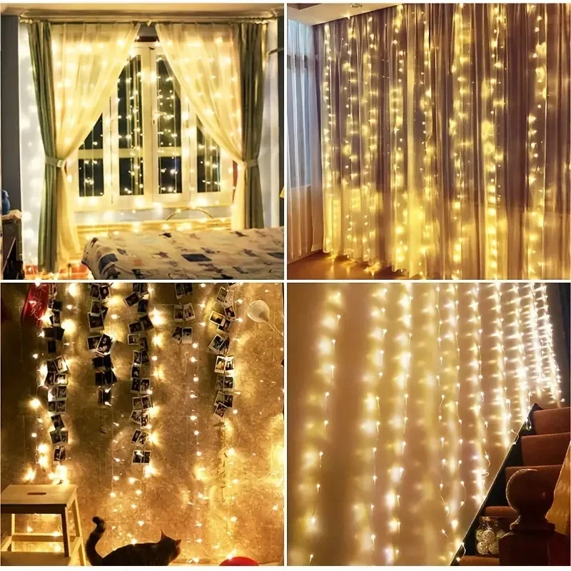 Guirnalda de Luces LED de 3M-6 - Fairy Light Curtain reseña y precio