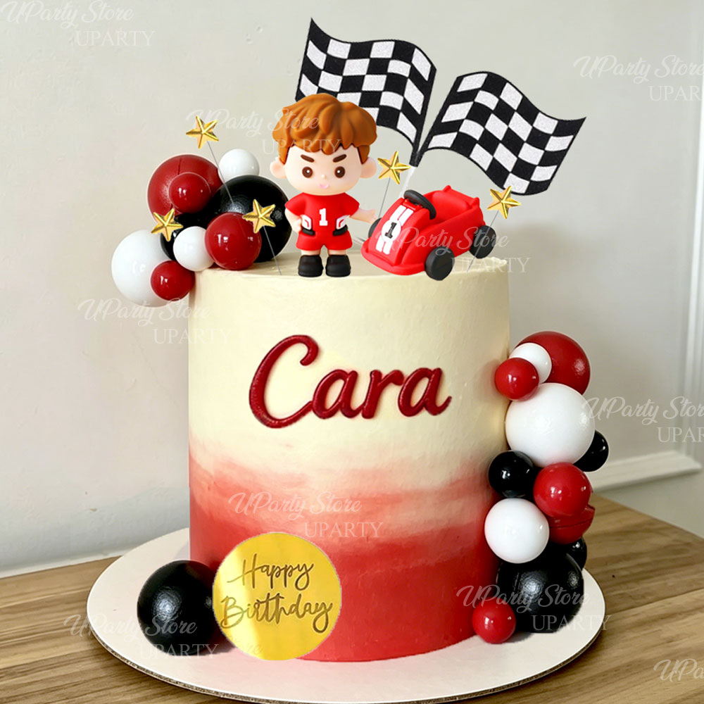 Adornos para Pastel de Coche d - Lighting Mcqueen Birthday Decor reseña y precio