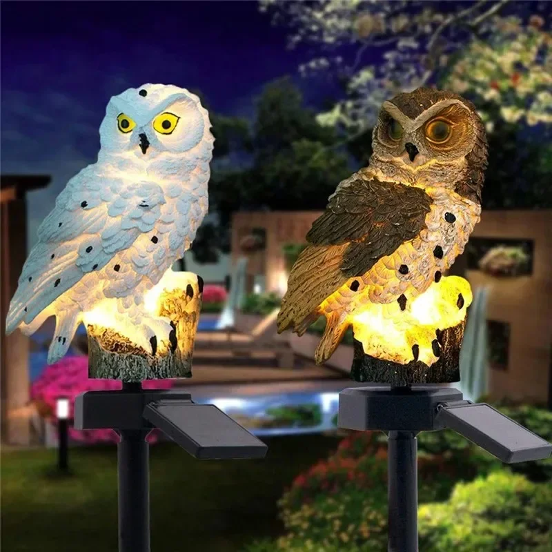 Lámpara Solar con Forma de Búh - Lighting Decoration Ideas reseña y precio