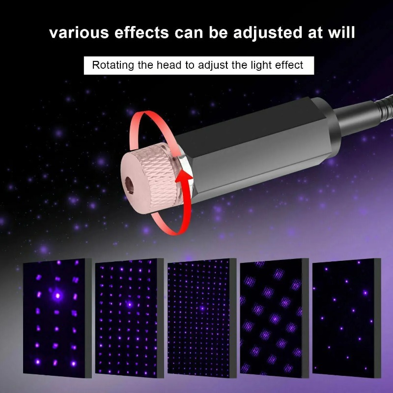 Luz LED nocturna de cielo estr - Star Projector Night reseña y precio