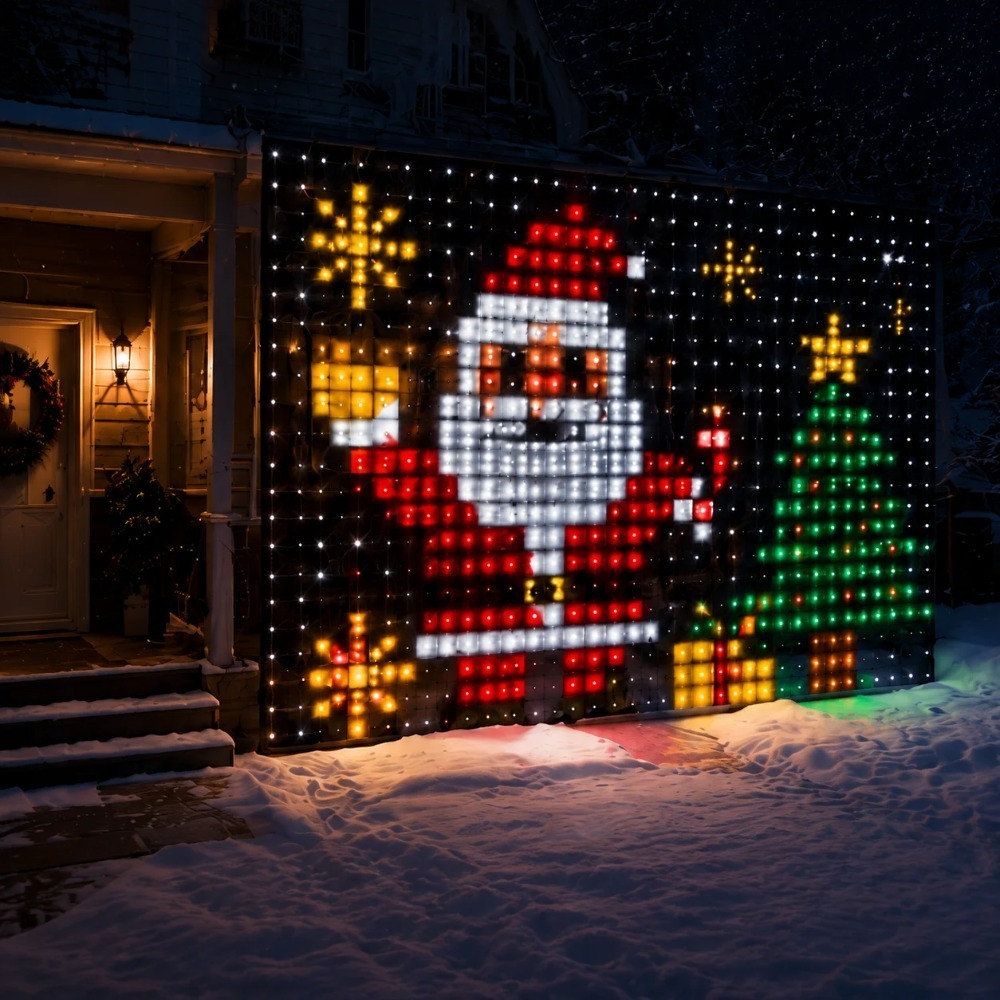 Luces LED RGB Inteligentes par - Fairy Light Curtain reseña y precio