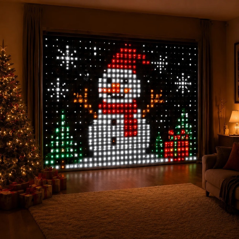 Luces LED RGB Inteligentes par - Fairy Light Curtain reseña y precio
