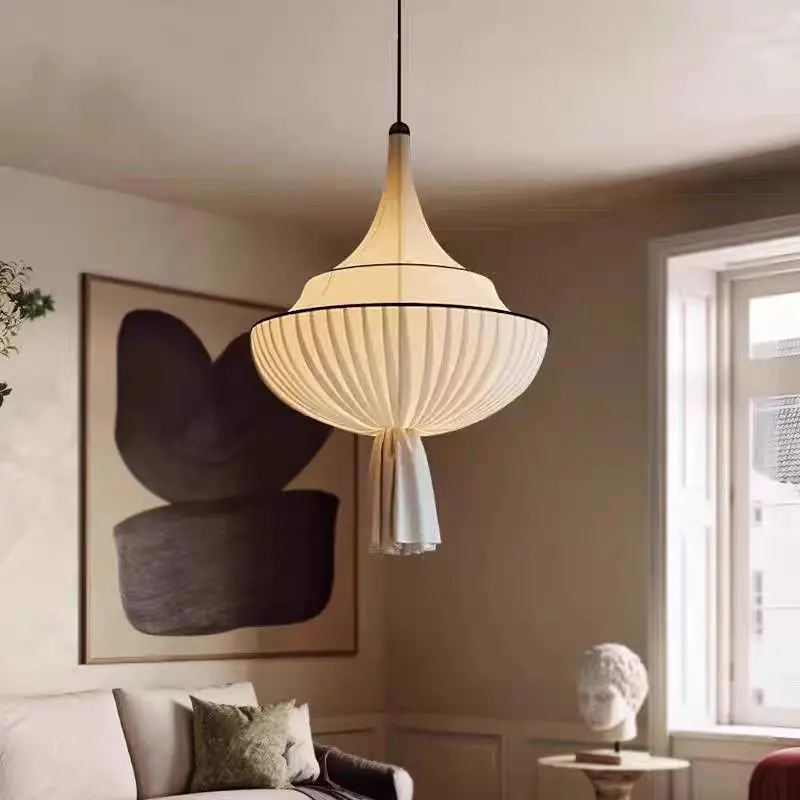 Lámpara Colgante de Tela Estil - Japanese Lighting Decor reseña y precio