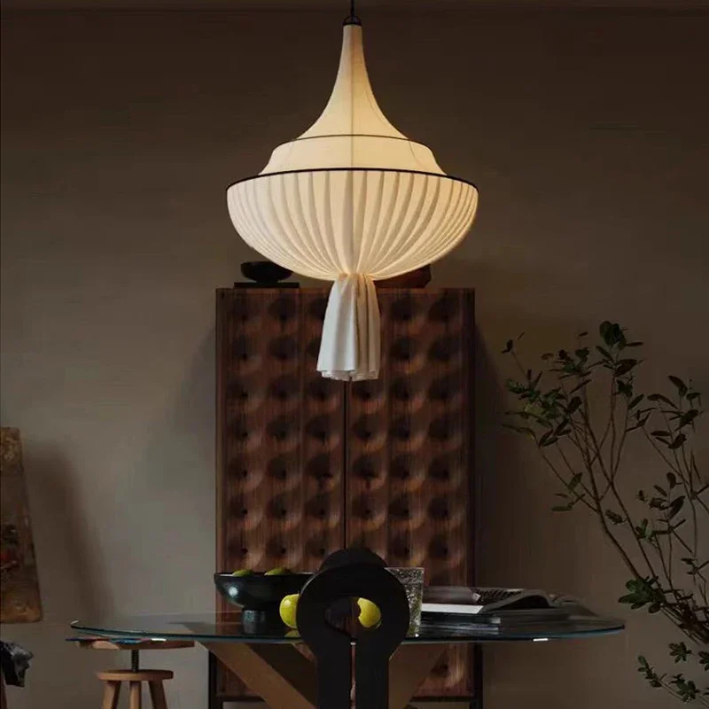 Lámpara Colgante de Tela Estil - Japanese Lighting Decor reseña y precio