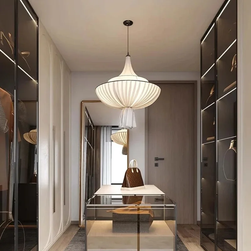 Lámpara Colgante de Tela Estil - Japanese Lighting Decor reseña y precio