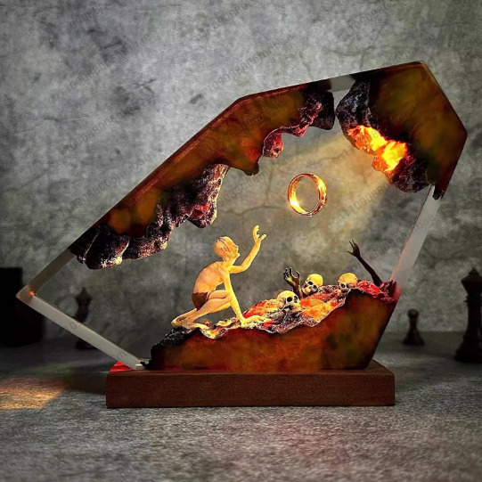 Lámpara de Resina, Decoración  - Unique Lighting Decor reseña y precio