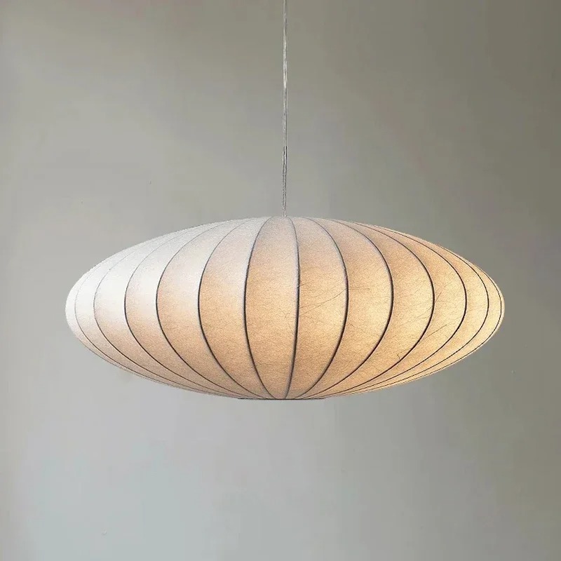 Lámpara Colgante de Seda Hecha - Japanese Lighting Decor reseña y precio