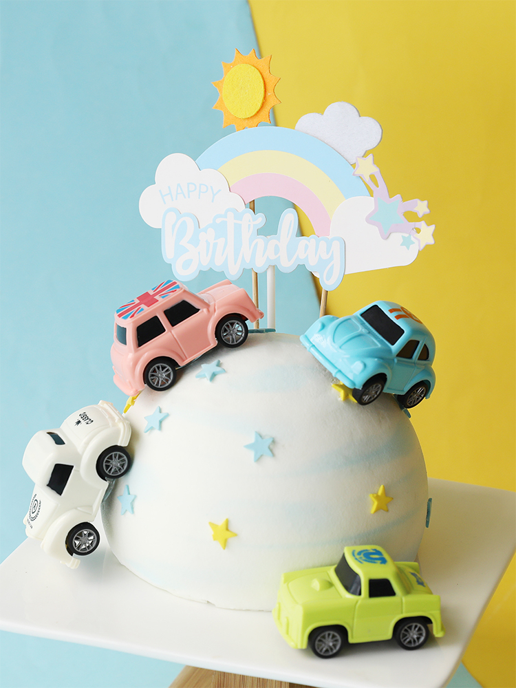 Mini coche, accesorios de deco - Lighting Mcqueen Birthday Decor reseña y precio