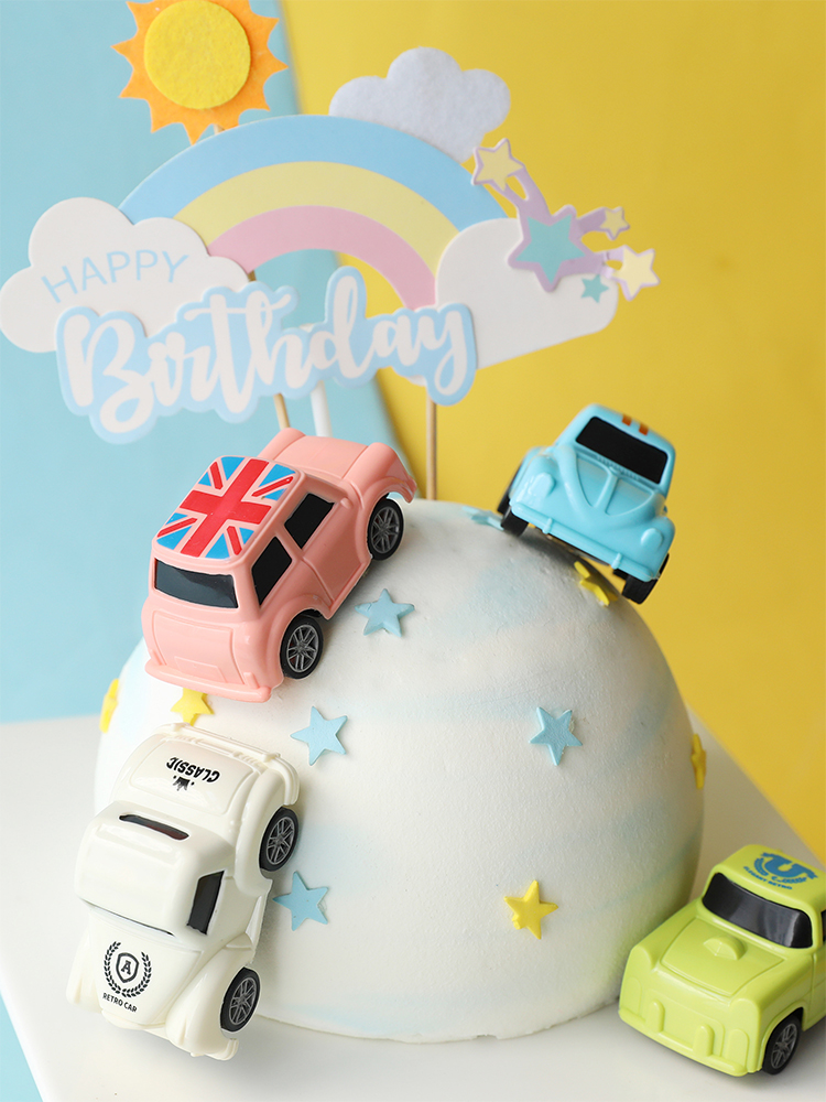 Mini coche, accesorios de deco - Lighting Mcqueen Birthday Decor reseña y precio