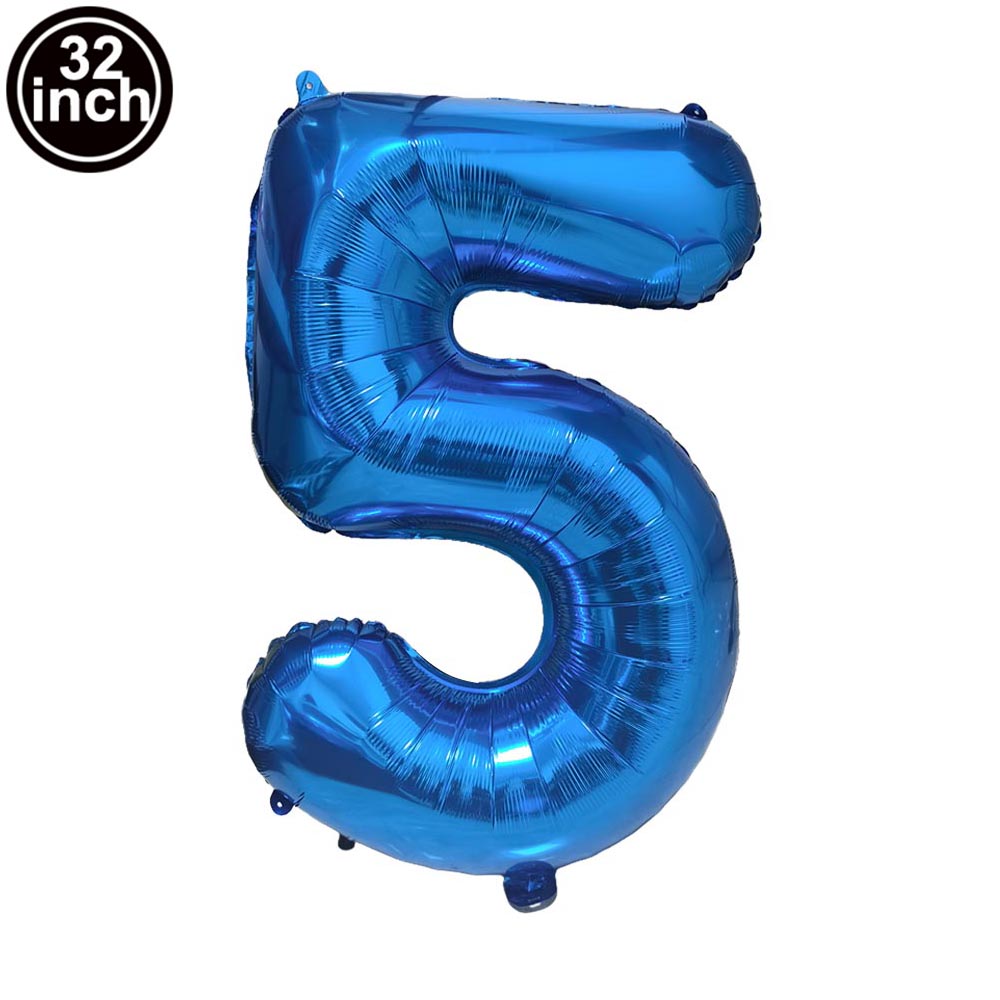 Globos multicolores con número - Lighting Mcqueen Birthday Decor reseña y precio