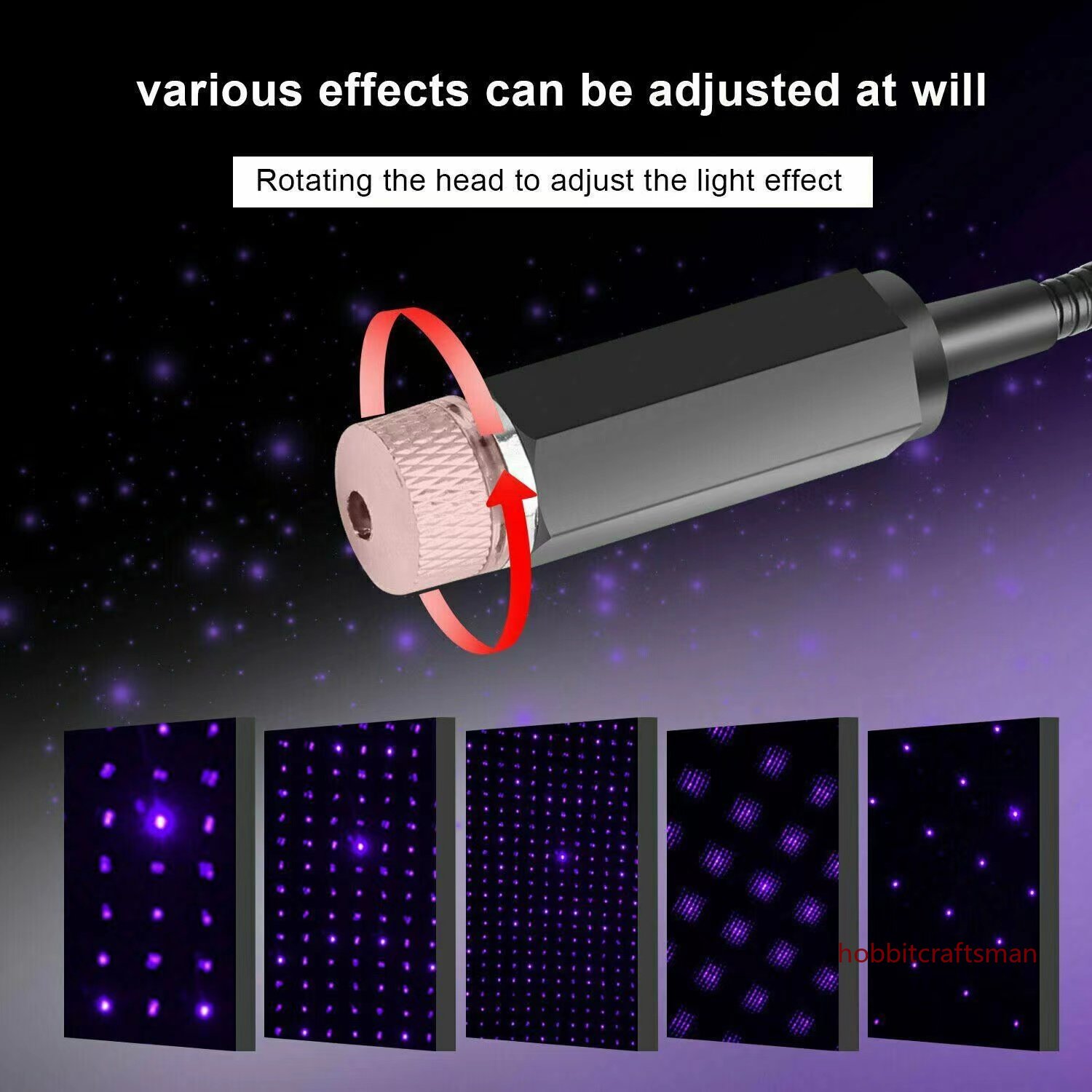 Mini proyector LED de luz noct - Star Projector Night reseña y precio